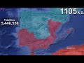 The Reconquista In 1 Minute Using Google Earth