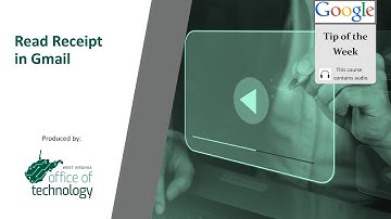 Read Receipt in Gmail