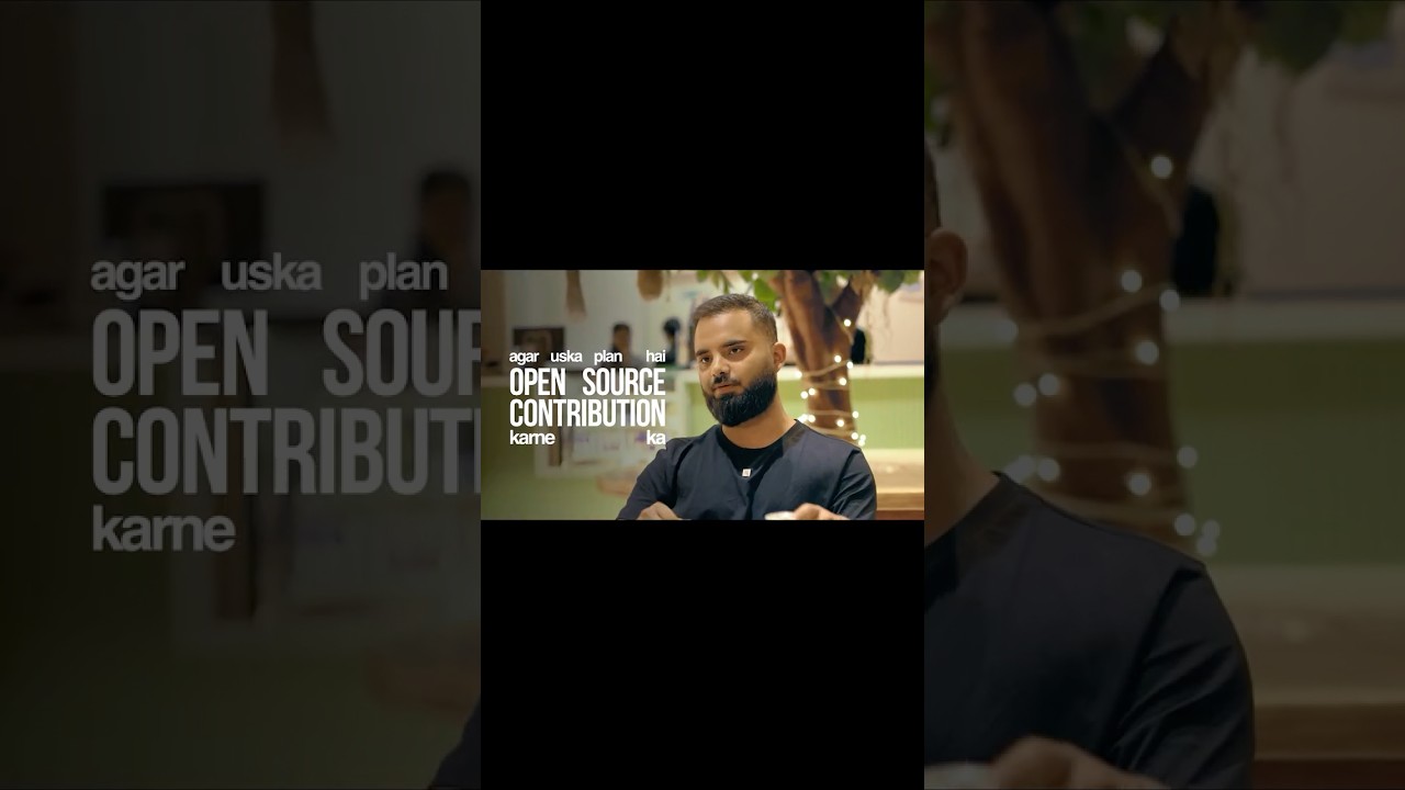 From Mechanical Engineer to Open Source Contributor | GSoC  #sheryians #gsoc #shorts