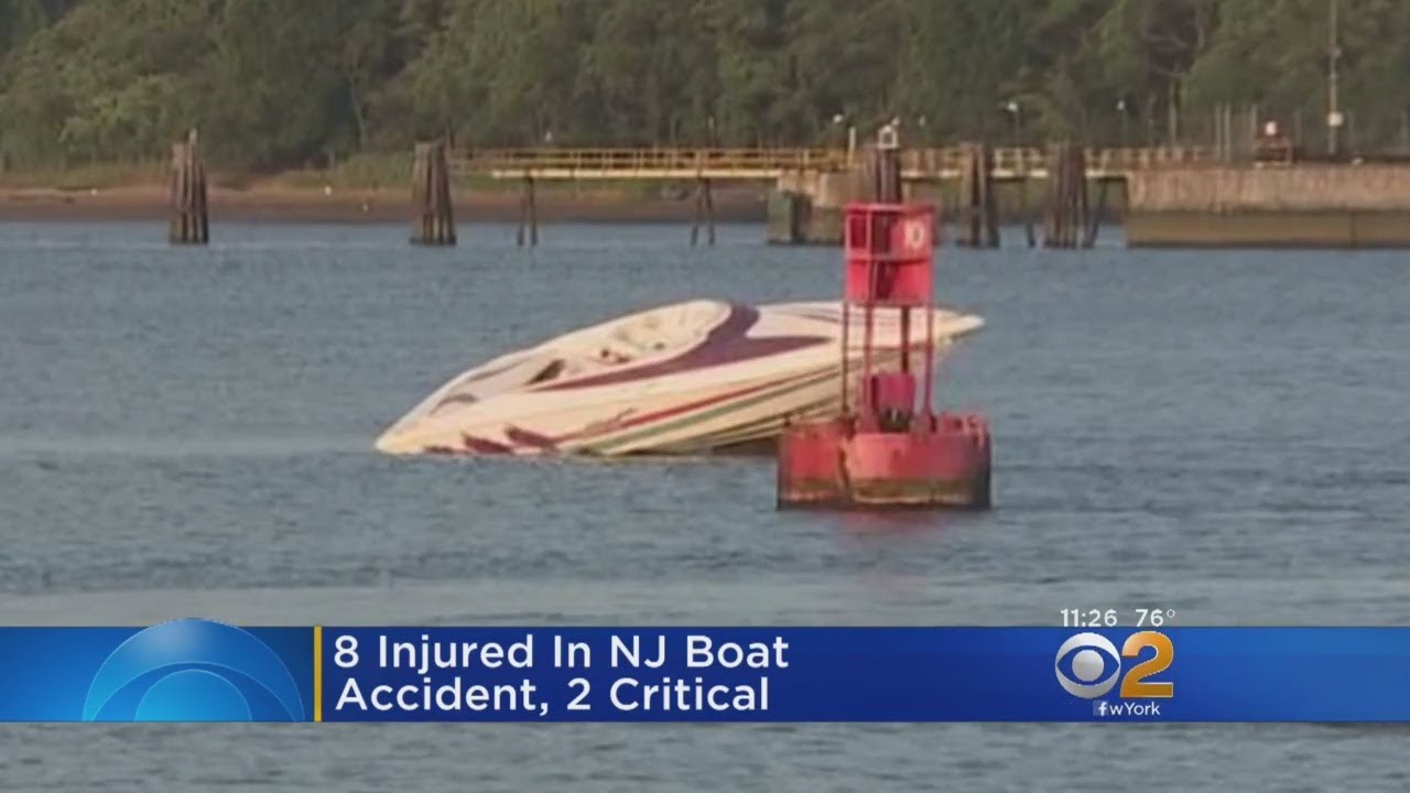 8 Injured In N.J. Boat Accident - YouTube