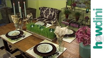 How to Set a Casual Dinner Table - How to Set a Table