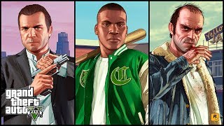 Gta 5 - Protagonists Trailers