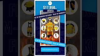 Traje De Bombero NFPA Brigadista Defender Marca Skold / Mastertec SA de CV