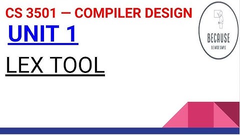 1.9. Lex Tool in Tamil