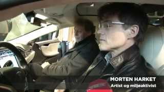 Morten Harket Tests New El-Car [2012]