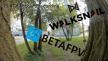 FPV WALKSNAIL - Very first flight with BETAFPV METEOR75