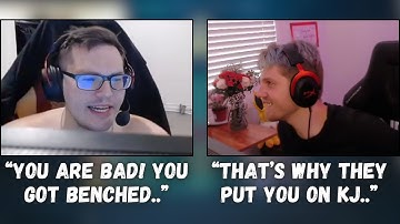 NRG Demon1 Mutes Boostio After He Called Him Benched1 (Banter P2)