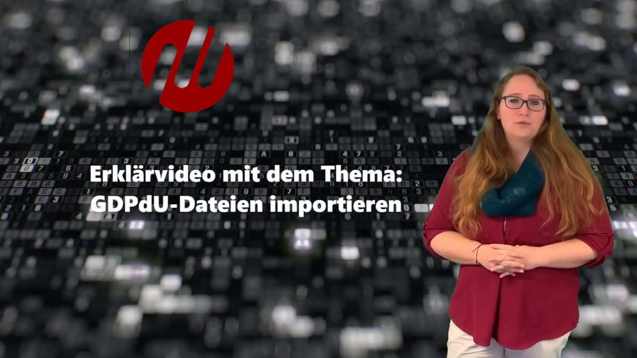 GDPdU-Daten in DATEV Kanzlei-Rechnungswesen importieren - YouTube
