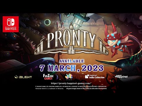 "Pronty" Announcement Trailer (Europe)【Happinet Indie Collection】