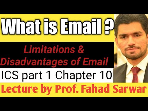 What is Email ? | Limitations and Disadvantages of Email | ICS part 1 Chapter 10