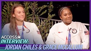 Jordan Chiles & Grace McCallum Praise Simone Biles For Putting Team 'In Front Of Her'