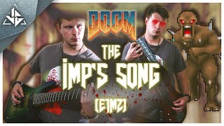 The Imp's Song (E1M2) | Doom (1993) | 8-String Guitar & Bass Cover 2021 | Bobby Prince 