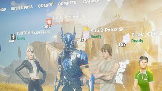 Playing Fortnite w/ Pxloz