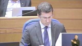 Intervención do diputado Quintana no Parlamento de Galicia.m4v