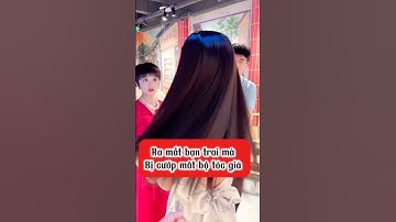 tóc giả cài nữa đâù thẳng#tocgia #cainuadau