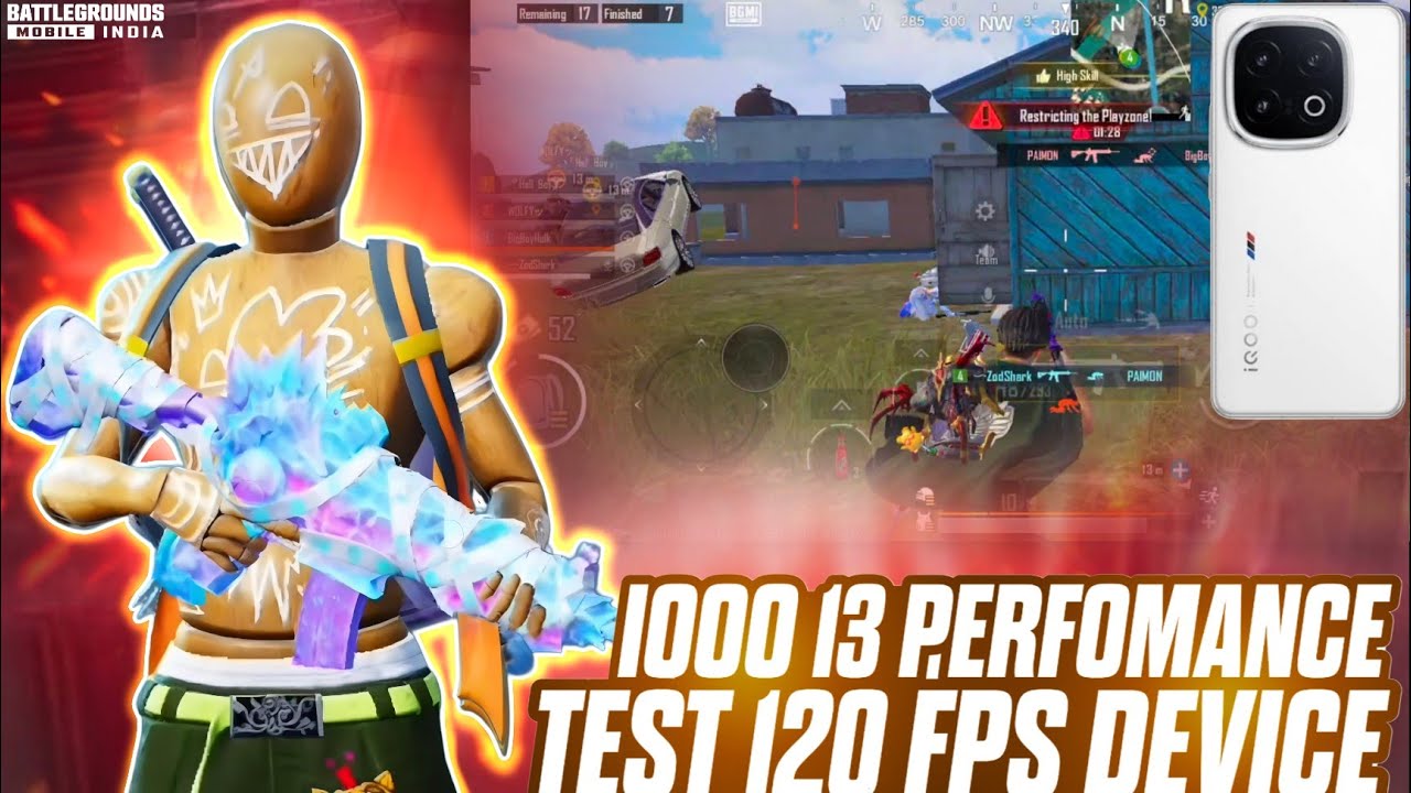 IQOO 13 Performance Test: 120 FPS Beast for BGMI & PUBG Mobile # ...