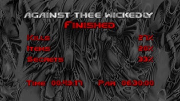 Doom II Unity E4M6 Against Thee Wickedly in 49.17