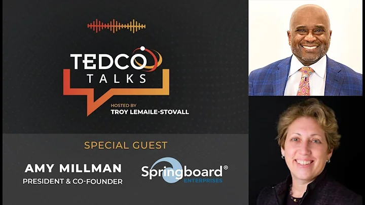TEDCO Talks Ep 13: Troy LeMaile-Stovall with Amy M...