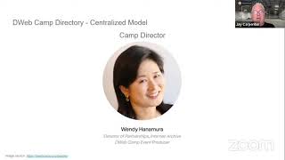 Centralized & Decentralized Alternatives - DWeb Camp Directory - Monthly Session 2022-06-22