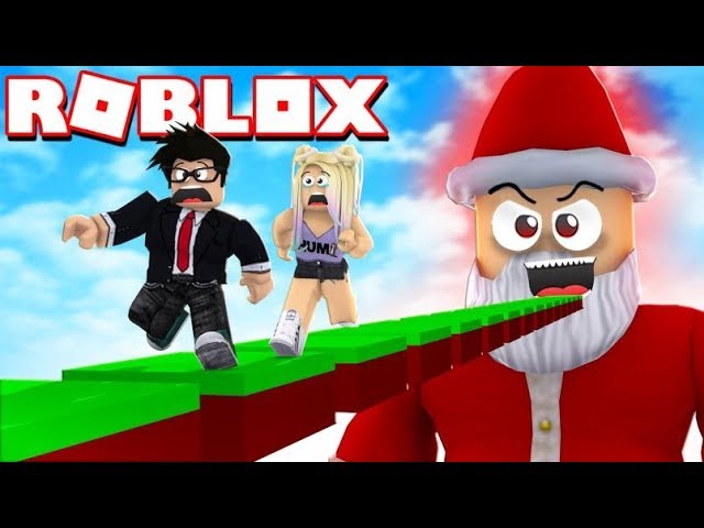 Escapa Del Santa Claus Malvado En Roblox Con Lyna Se Roba La Navidad Youtube - escapa de la navidad roblox escape christmas español