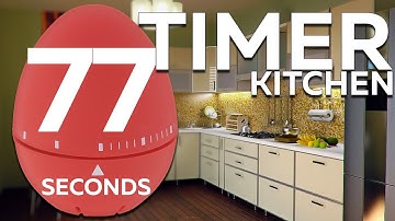 77 seconds Cooking timer | 1min 17sec Egg TIMER