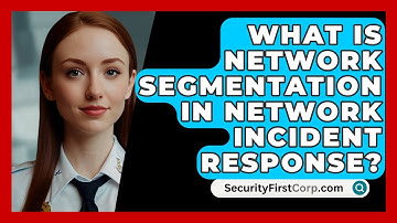What Is Network Segmentation In Network Incident Response? - SecurityFirstCorp.com
