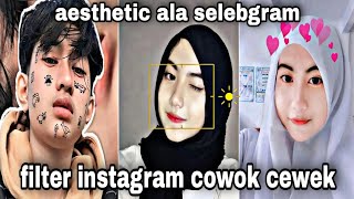 FILTER INSTAGRAM ALA SELEBGRAM YG BAGUS BUAT FOTO COWOK DAN CEWEK🐊🐼