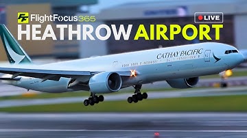 Heathrow Airport Live - Saturday 29th November 2025