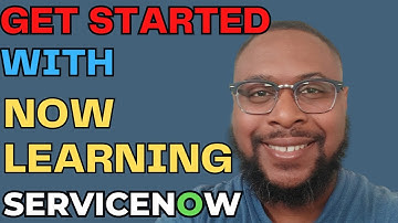 Getting Started with NOW Learning, ServiceNow