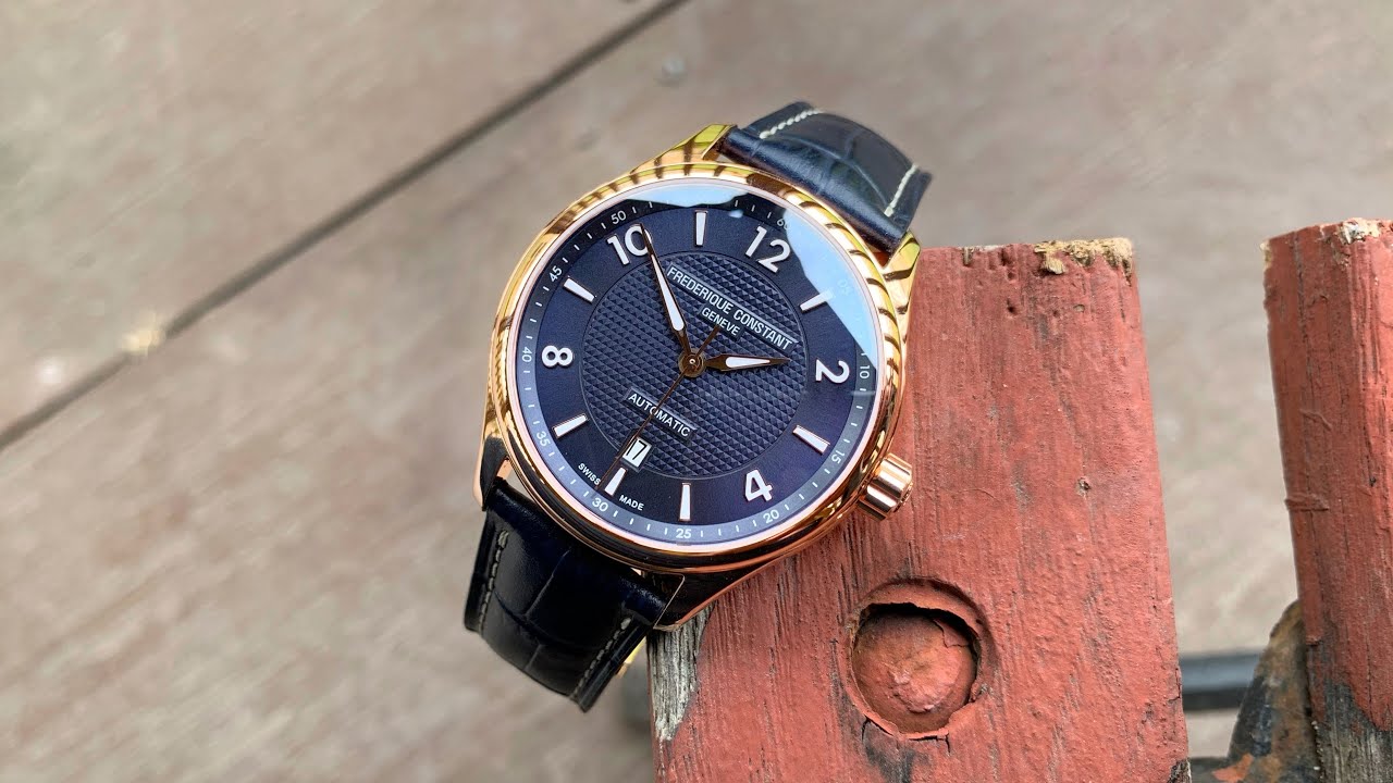 frederique constant runabout blue