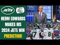 Former New York Jets coach Herm Edwards REVEALS his win total prediction!
