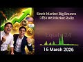 Sensex 939 Points Jump 😲 | Nifty Recovery Explained