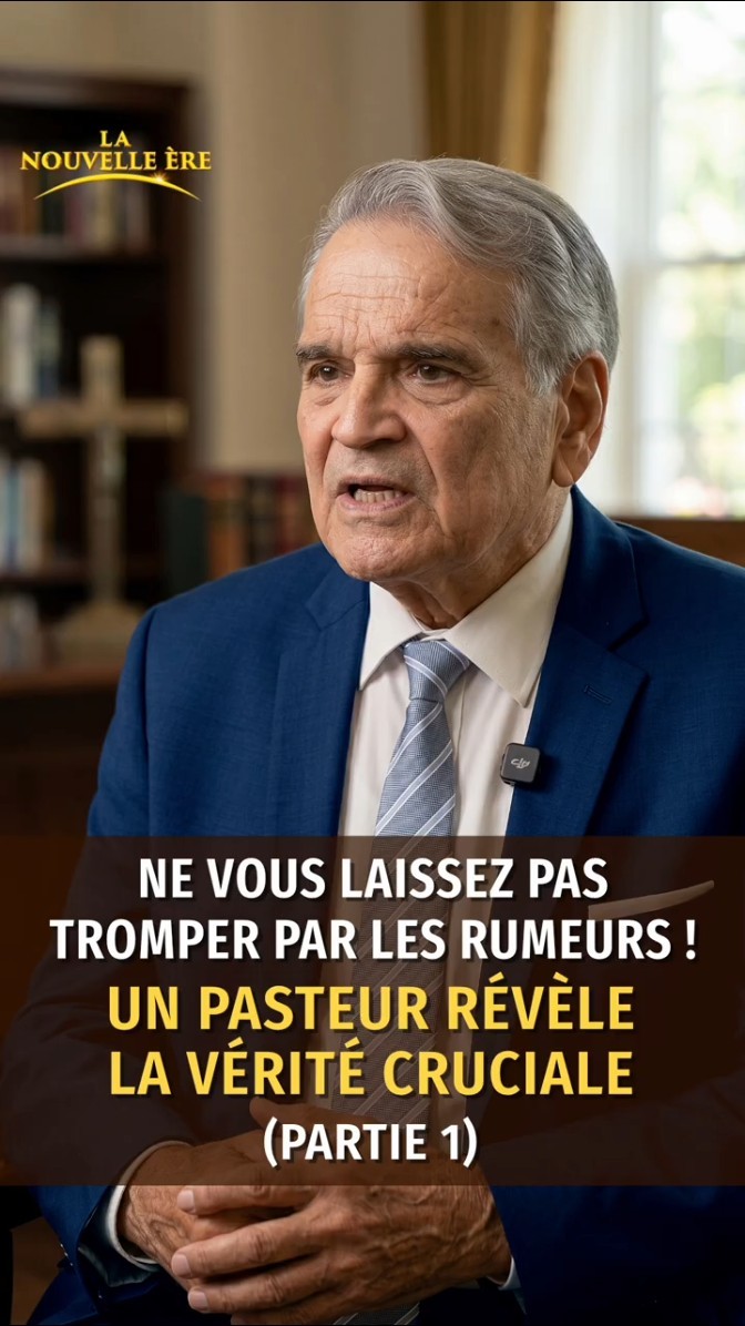Ne vous laissez pas tromper par les rumeurs ! Un pasteur révèle la vérité cruciale (Partie 1)