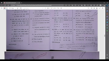 mp set law paper 2 with solution