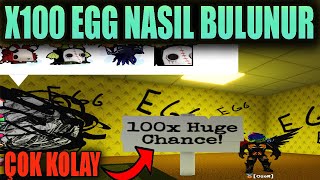 X100 Egg Bulmanın En Kolay Yolu - Bedava Huge Petler / Roblox Pet Simulator 99