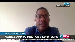 Mobile app to help GBV survivors screenshot 2