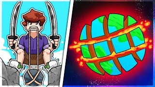 Evolving SWORDS TO CUT THE WORLD in Roblox