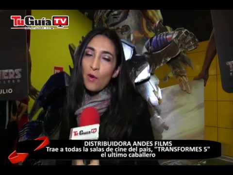 ANDES FILMS AVAN PREMIER  TRANFORMES 5