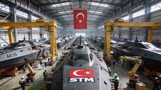 Inside the STM FAC-55 Shipyard: Engineering the Heavily Armed Stealth Fast Attack Craft 🇹🇷🌊