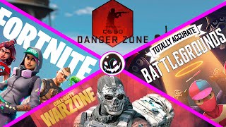 меняю Battle Royale каждый раз после смерти | Warzone | Запретная зона | Fortnite | Totally Accurate