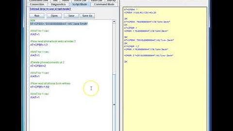 AT+CPBW - Write Phonebook Entry