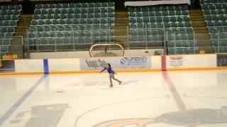 Maddi gold medal skate at Potsdam 2014/12/13