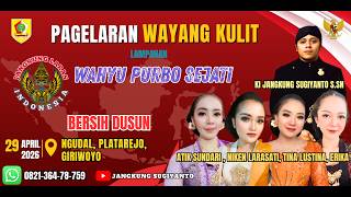Pagelaran Wayang Kulit wahyu Purbo Sejati  Ki Jangkung Sugiyanto Ssn  Bersih Dusun Ngudal 2026