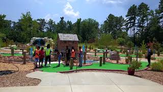 Big Rock Fun Park 38M aerial video