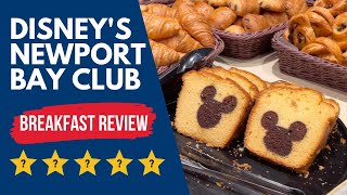 Breakfast Buffet Review 2024 at Disney’s Newport Bay Club Hotel (with RATINGS) | Disneyland Paris
