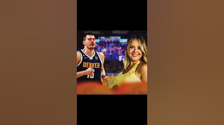 Nikola Jokic's wife is Natalia Jokic. @NikolaJokicUsa #basketball #sports #nba