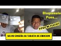 Silvio muestra su tarjeta de crédito y los pipos hacen compras