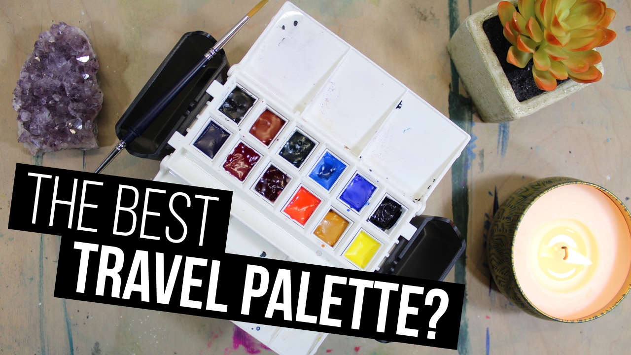 I received a couple of Portable Painter palettes - an Indiegogo