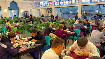 PROFESSIONAL cutting MEAT for the POPULAR best Street foods | Uzbek National recipes