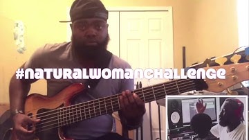 ❗️Aretha Franklin Tribute Video❗️ Rojay Lew #naturalwomanchallenge  6 Strangs Bass Cover